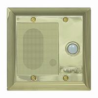 [DISCONTINUED] F7596-SB Legrand On-Q Intercom Door Unit Weather Resistant Shiny Brass