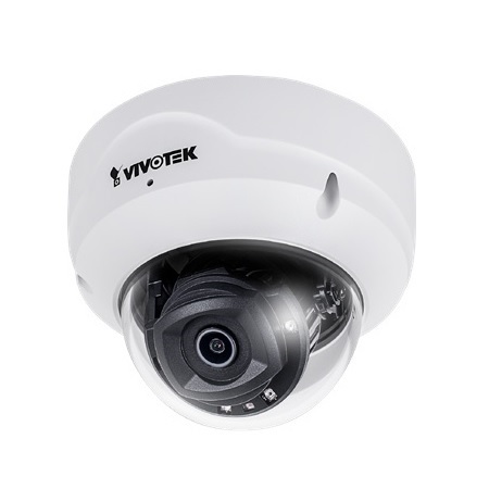 FD839-EHV-1Y Vivotek VORTEX Essential Series 2.8mm 30FPS @ 5MP Outdoor IR Day/Night WDR Dome IP Security Camera PoE - Includes 1 Year Standard License