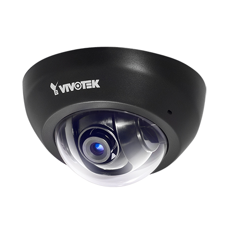[DISCONTINUED] FD8166A-F2-B Vivotek 2.8mm 30FPS @ 1080p Indoor Dome IP Security Camera PoE - Black