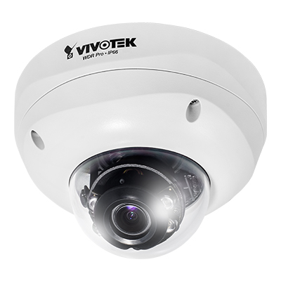 [DISCONTINUED] FD8355EHV Vivotek 3~10mm Varifocal 30FPS @ 1280 x 1024 Outdoor IR Day/Night WDR Dome Security Camera 12VDC/24VAC - Extreme Weather