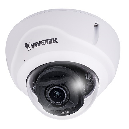 FD9387-HTV-A Vivotek 2.7~13.5mm Motorized 30FPS @ 5MP Indoor/Outdoor IR Day/Night WDR Dome IP Security Camera 12VDC/24VAC/PoE