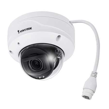 FD9388-HTV Vivotek 2.8-12mm Motorized 20FPS @ 5MP Outdoor IR Day/Night WDR Dome IP Security Camera PoE