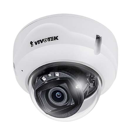 FD9389-EHTV-V2 Vivotek 2.8~10mm Motorized 30FPS @ 5MP Indoor/Outdoor IR Day/Night WDR Dome IP Security Camera PoE