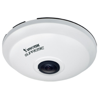 FE8172 Vivotek 1.05 mm 30FPS @ 1080p Indoor Day/Night Fisheye Dome IP Security Camera 12VDC/POE-DISCONTINUED