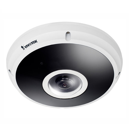 FE9382-EHV-V2 Vivotek 1.24mm 30FPS @ 2048 x 2048 Outdoor IR Day/Night WDR Fisheye Panoramic IP Security Camera 12VDC/PoE - Extreme Weather