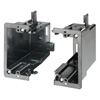 FER102 Arlington Industries Gangable Box w/ Mounting Wing Screws - Black