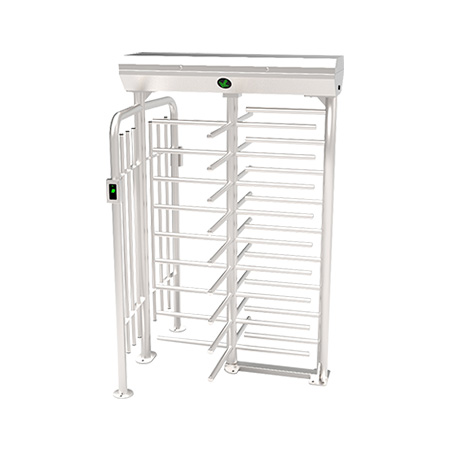 FHT2422 ZKTeco USA Full Height Turnstile with InBio Pro Controller and Finger Print Reader