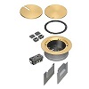FLBC5540MB Arlington Industries Recessed Cover Kits for 5.5 Inch Concrete Floor Box - Brass