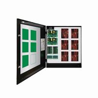FPO250-C8D8E8M LifeSafety Power Mercury 8 Door 20 Amp 12VDC 8 Lock and 8 Auxiliary Distribution Outputs Access Control Power Supply in UL Listed Indoor 30" W x 36" H x 6.5" D Electrical Enclosure