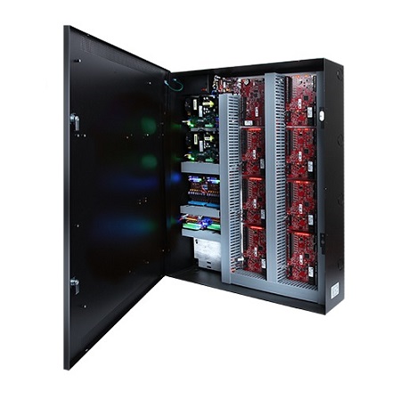 FPO150-B100C82D8PE6M/P8-C LifeSafety Power ProWire Mercury 8 Door 4 Amp 12VDC 4 Amp 24VDC 8 Lock and 16 Auxiliary Distribution Outputs Access Control Power Supply in UL Listed Indoor 23" W x 30" H x 6.5" D Electrical Enclosure