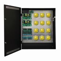 FPO150/250-2D82M8NL4E8P LifeSafety Power Paxton 16 Door 12 Amp 12VDC 10 Amp 24VDC 16 Auxiliary and 16 Managed Control Access Control Power Supply in UL Listed Indoor 30" W x 36" H x 6.5" D Electrical Enclosure