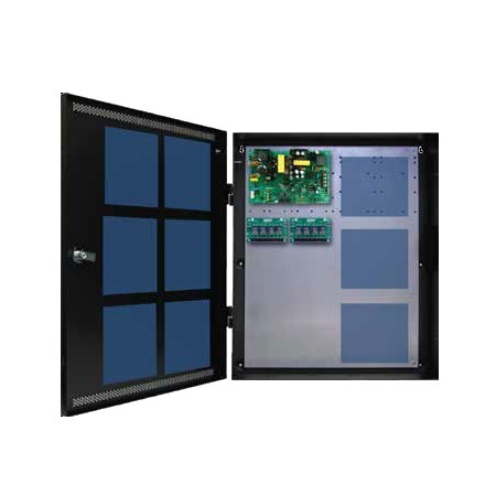 FPO150-2D8PE4V1 LifeSafety Power Vertx 16 Door 12 Amp 12VDC 16 Auxiliary Class II Distribution Outputs Access Control Power Supply in UL Listed Indoor 20" W x 24" H x 6.5" D Electrical Enclosure