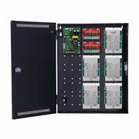 FPO75-2D8E2-5SL1 LifeSafety Power Salto 10 Door 6 Amp 12VDC and 24VDC 16 Auxiliary Distribution Outputs Access Control Power Supply in UL Listed Indoor 16" W x 20" H x 4.5" D Electrical Enclosure