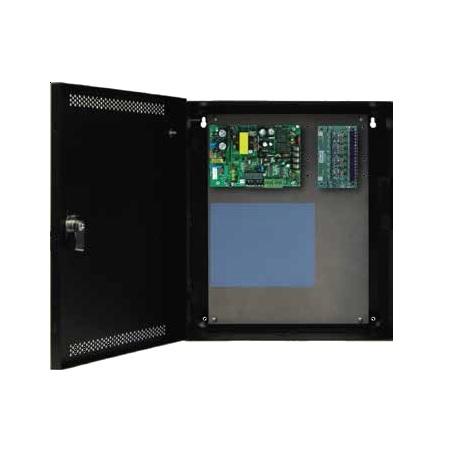 FPO75-D8PE1V LifeSafety Power Vertx 2 Door 6 Amp 12VDC 8 Auxiliary Class II Distribution Outputs Access Control Power Supply in UL Listed Indoor 12" W x 14" H x 4.5" D Electrical Enclosure