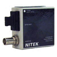 FTS311000S00 Nitek Fiber Optic 1 Channel Standalone Video Transmitter - 1550nm