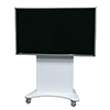 FVS-800SC-WH Middle Atlantic FlexView Single Display Cart with 4" Casters Vesa 800 Mounting Pattern - White