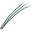 G-8X10 Middle Atlantic 8 Inch Ground Wires with Ring Terminal, for Use with MPR, 10 Pieces
