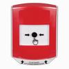 GLR0A1NT-EN STI Red Indoor Only Shield w/ Sound Key-to-Reset Push Button with No Text Label English