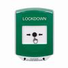 GLR1A1LD-EN STI Green Indoor Only Shield w/ Sound Key-to-Reset Push Button with LOCKDOWN Label English