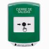 GLR1A1LD-ES STI Green Indoor Only Shield w/ Sound Key-to-Reset Push Button with LOCKDOWN Label Spanish