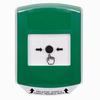 GLR1A1NT-ES STI Green Indoor Only Shield w/ Sound Key-to-Reset Push Button with No Text Label Spanish