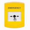 GLR201EM-EN STI Yellow Indoor Only No Cover Key-to-Reset Push Button with EMERGENCY Label English