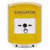 GLR221EV-EN STI Yellow Indoor Only Shield Key-to-Reset Push Button with EVACUATION Label English