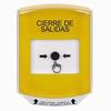 GLR221LD-ES STI Yellow Indoor Only Shield Key-to-Reset Push Button with LOCKDOWN Label Spanish