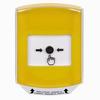 GLR221NT-ES STI Yellow Indoor Only Shield Key-to-Reset Push Button with No Text Label Spanish