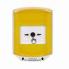 GLR2A1NT-EN STI Yellow Indoor Only Shield w/ Sound Key-to-Reset Push Button with No Text Label English