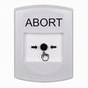 GLR301AB-EN STI  White Indoor Only No Cover Key-to-Reset Push Button with ABORT Label English