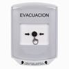 GLR321EV-ES STI White Indoor Only Shield Key-to-Reset Push Button with EVACUATION Label Spanish