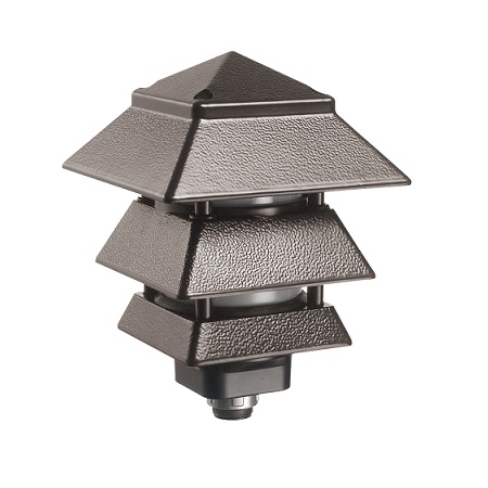 GPP60LBR Arlington Industries Pagoda-Style Landscape Light Fixtures Bronze