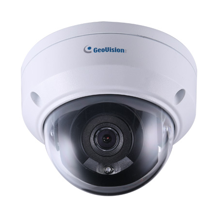 [DISCONTINUED] GV-ADR2702 Geovision 2.8mm 30FPS @ 1080p Outdoor IR Day/Night WDR Dome IP Security Camera 12VDC/POE