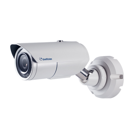 [DISCONTINUED] GV-EBL4711 Geovision 2.7~12mm 20FPS @ 4MP Outdoor IR Day/Night WDR Bullet IP Security Camera 12VDC/POE