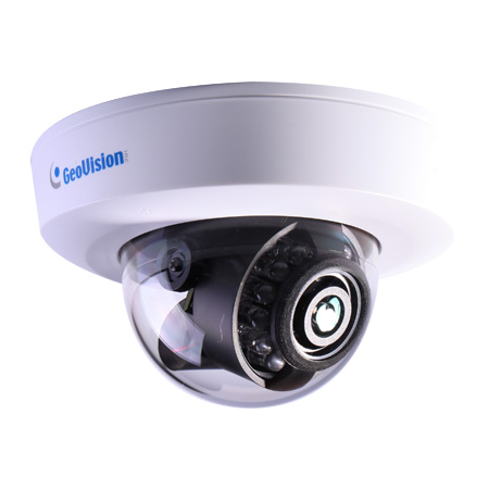 [DISCONTINUED] GV-EFD2700-0F Geovision 2.8mm 30FPS @ 1080p Indoor IR Day/Night WDR Dome IP Security Camera 12VDC/POE