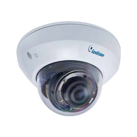 [DISCONTINUED] GV-MFD2700-2F Geovision 3.8mm 30FPS @ 1920 x 1080 Indoor Day/Night Dome IP Security Camera 12VDC/PoE