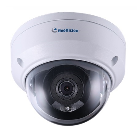[DISCONTINUED] GV-TDR2702-0F Geovision 2.8mm 30FPS @ 2MP Outdoor IR Day/Night WDR Dome IP Security Camera 12VDC/PoE