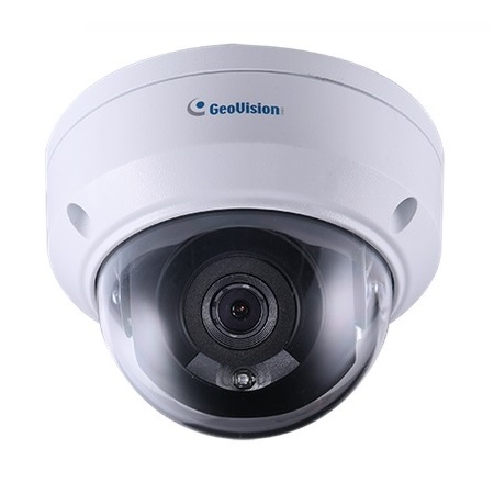 [DISCONTINUED] GV-TDR4700-1F Geovision 3.6mm 20FPS @ 4MP Outdoor IR Day/Night WDR Dome IP Security Camera 12VDC/PoE
