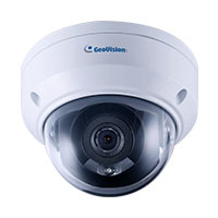 GV-TDR4703-4F Geovision 4mm 30FPS @ 4MP Outdoor IR Day/Night WDR Dome IP Security Camera 12VDC/PoE
