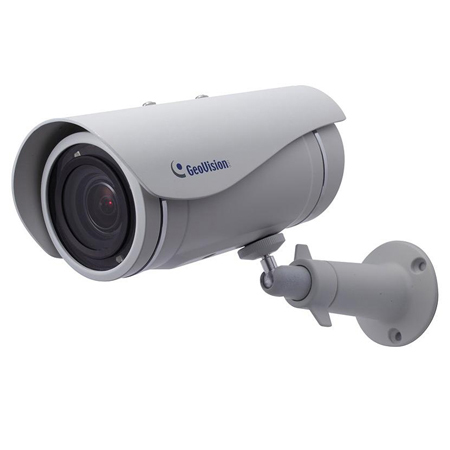 GV-UBL3401-1F Geovision 4mm 20FPS @ 2048x1536 Resolution Outdoor IR Day/Night WDR Bullet IP Security Camera 5VDC/PoE-DISCONTINUED