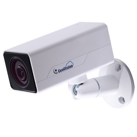 [DISCONTINUED] GV-UBXC1301 Geovision 2.8mm 30FPS @ 1280x720 Indoor IR Day/Night WDR Box IP Cloud Security Camera 5VDC/PoE - Built in SD Card Slot