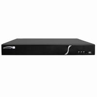 H16HRLN Speco Technologies 8 Channel HD-TVI/Analog + 4 Channel IP DVR Up to 120FPS @ 1080p No HDD