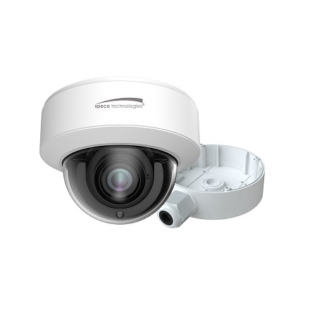 H8D7M Speco Technologies 2.8-12mm Motorized 15FPS @ 8MP Outdoor IR Day/Night Dome HD-TVI/HD-CVI/AHD/Analog Security Camera 12VDC