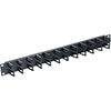 HCM-1 Middle Atlantic 1 Space (1 3/4 Inch) Micro-clip Horizontal Cable Manager