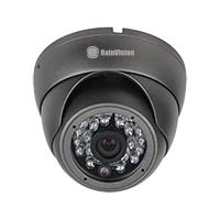 HDEB24-4-B Rainvision 3.6mm 30FPS @ 1080p Outdoor IR Day/Night Analog/AHD/HD-CVI/HD-TVI Eyeball Security Camera 12VDC - Dark Gray
