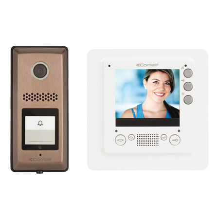 [DISCONTINUED] HFX-720MS Comelit Video Intercom Kit with Slim Monitor