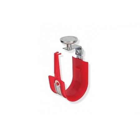 HPH16MV-10R Platinum Tools 1" 90 Degree Angle HPH J-Hook Size 16 - Red with Magnet - 10 Pack
