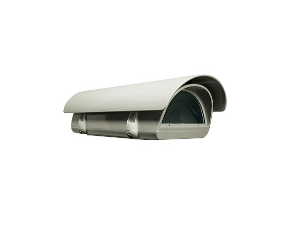 HPV36K1A000B Videotec Housing 14" (360mm) w/ Sunshield and Heater, 110VAC/230VAC (CE Rated, Non-UL)