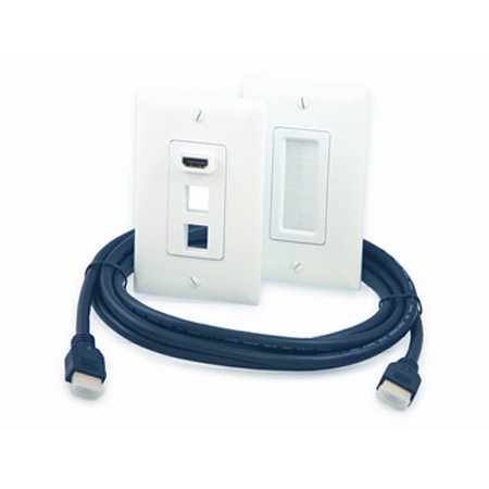 HT2001-WH-V1 Legrand On-Q HDMI Premium In-Wall Connection Kit